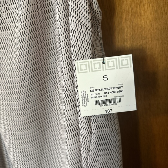 Liz Claiborne Career Blouse Top Small Size - Picture 5 of 8